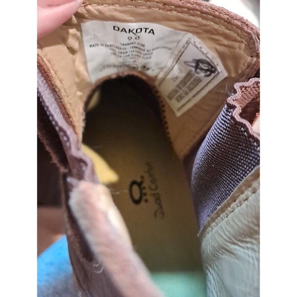 Dakota Men's Mid-Cut Aluminum Toe Comp Safety 6100 Work Boots Brown Size 9M - Picture 13 of 13